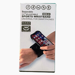 Universal 360 Degree Rotatable Smartphone Holder Sports Arm Wristband 4” - 6.5”